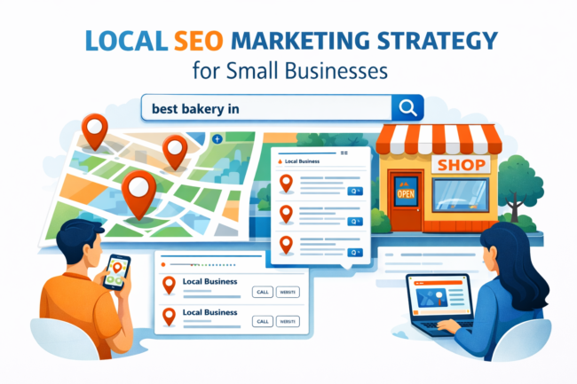 Local SEO strategy for small businesses Local SEO strategy for small businesses