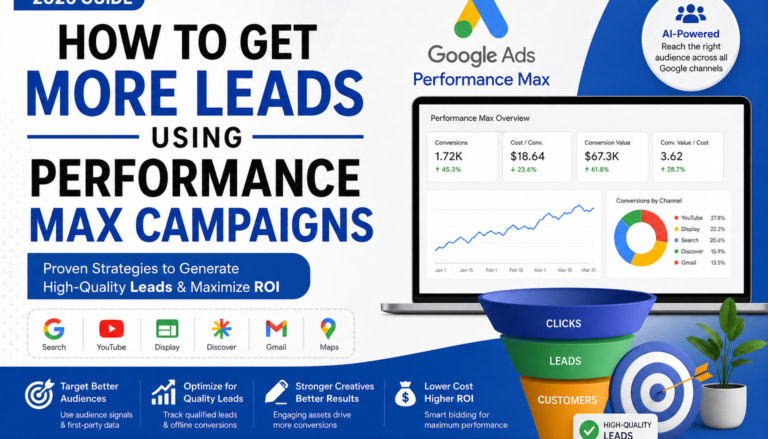 How to get more leads form performance max campaign